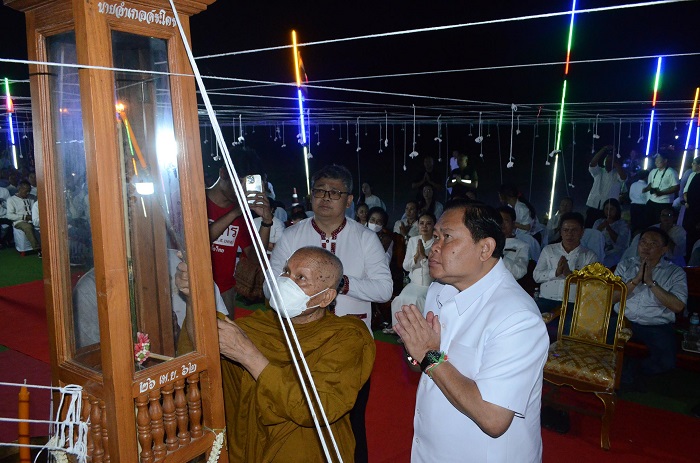 กาฬสินธุ์ – อลังการมหาพุทธาภิเษกพระพุทธมิ่งฟ้าเมืองฟ้าแดดสงยางทวารวดี